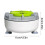 Portable Fruit and Vegetable Washing Machine Rotatable Fruit and 2