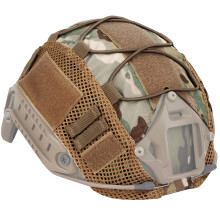 Tactical Airsoft Helmet Cover For FAST MH/PJ/BJ Helmets, Camouflage Nylon, Outdoor Dust Protection