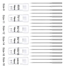 Set of 60 Multifuntional Sewing Machine Needle Metal Alloy