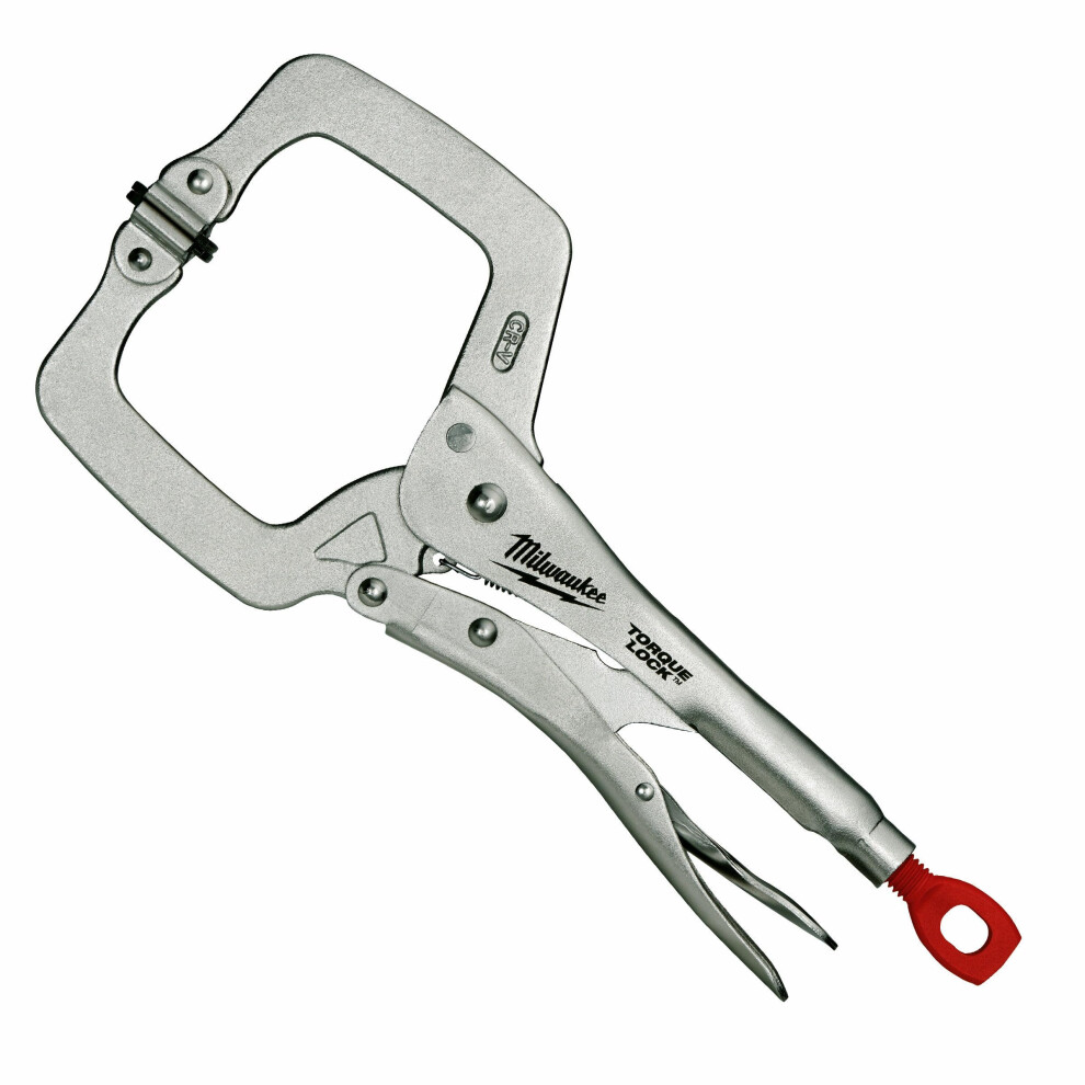 Locking Cclamp, 11In, Chrome Plated, 1Pc 9365049404969