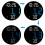 Modern Decorative Clock Multifunctional LED Clock-Red 6