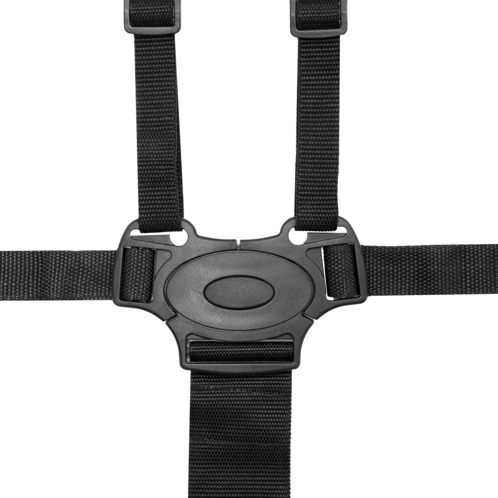 Universal Baby Safety Belt, Adjustable Baby Safety Strap for High Chair Stroller Pram, 3 or 5-Point Harness