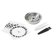 Edelstahl-Kaffeefilter für VERTUO NEXT Konverterhalter,-40 ml