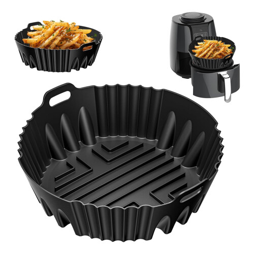 Silikoneinlagen, Töpfe, Einsätze für Heißluftfritteusen, 1