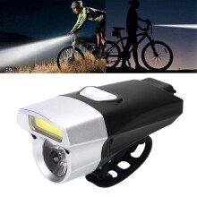 Wasserdichte, wiederaufladbare Fahrradlampe mit USB-Ladefunktion, leistungsstarker LED-Lichtquelle, einstellbaren Beleuchtungsmodi und langer