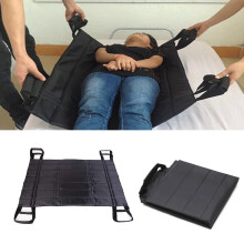 Patient Transfer Board with 4 Handles, Waterproof Bed Positioning Pad for Elderly and Bariatric Care