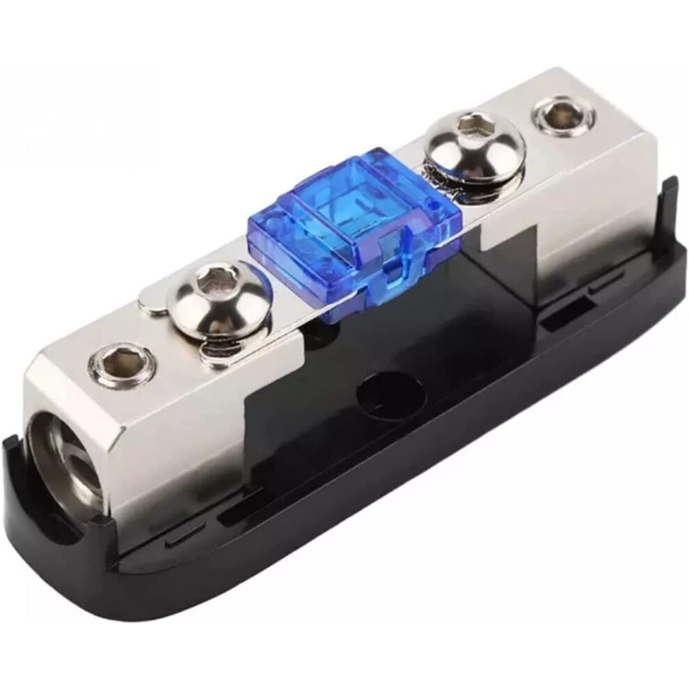 Protective Components Fuse Car Audio Fuse Power Fuse Holder Stereo Audio Single Way Agu (Color : 30A) 9189345703652