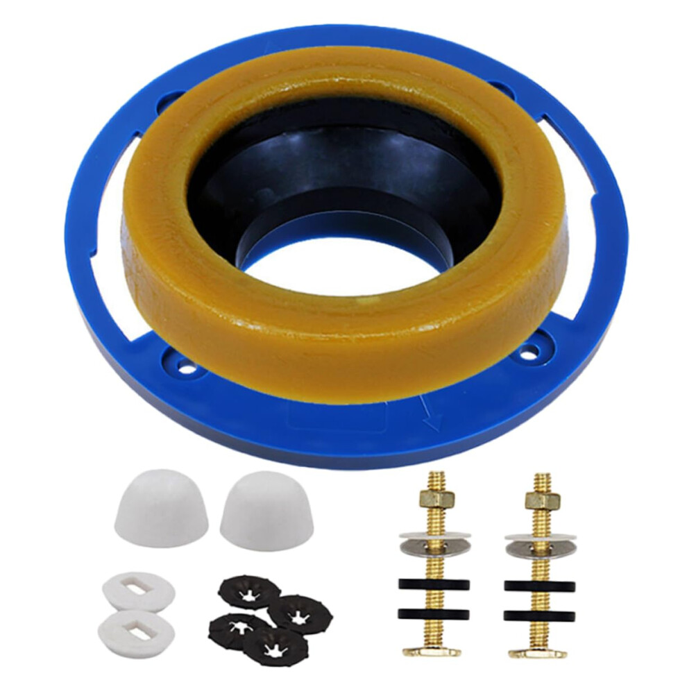 Bowl Seal Kit Wax Ring For Toilet Flange Easy Install Leak Proof Sealing Gasket 9365049408042