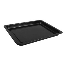 Versatile enamel roasting pan with for cookie molds and cakes, 37.50x27.50x2.50cm