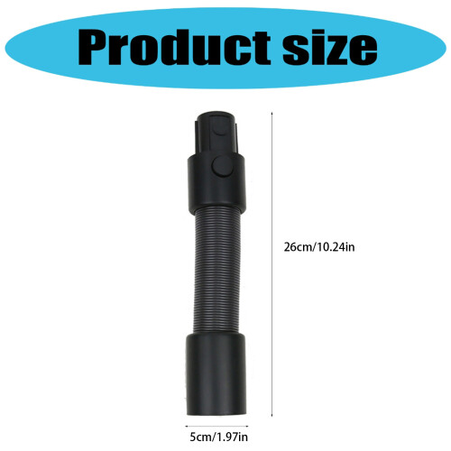 Wide Spacing Hose Extension Tube Suitable for Efficient-Black 1
