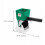 Roller Manual Gluer 2 Rollers 1 Base Coating Gluing Tool for Woodworking Glue Roller Adhesive Brush 5