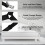 Ιμάντες στήριξης σεντονιών, μαύρα μεταλλικά κλιπ, ρυθμιζόμενες ελαστικές 2