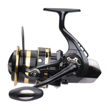 attacker fishing reel spool reel for sea fishing metal black