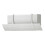 Easy Installation 16.5x52cm Air Conditioning Deflector Baffle-A 1