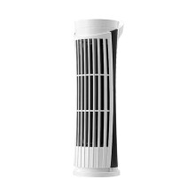 Mini ventilateur de tour électrique Portable avec lumière-Blanc