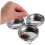Damped egg shape poached egg cups Nonstick egg poacher tray 3