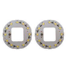 Panneau lumineux à LED d'installation facile Texture-2 pièces