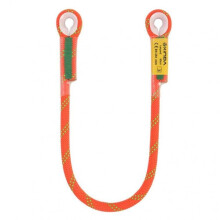 1 x Professional Climbing Dynamic Lanyard Resistance Rope Carabiner for Backup Outdoor Training Protection 120 cm