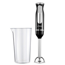 BP3442 Hand Blender, 600W, Turbo, 2 Stainless Steel Blades, BPA, Black