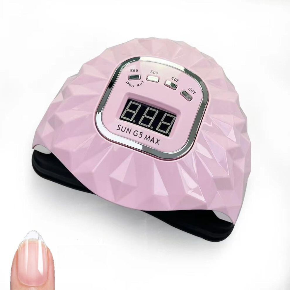 Light 200W Led Nail Lamp For Gel Polish, Fast Nail Dryer With Automatic Sensor, 4 Timer Setting, Led Nail For Fingernail And Toenail Nail