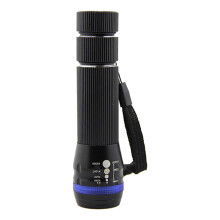 Zoombare Taschenlampe aus Aluminiumlegierung, taktisch, wasserdicht, LED mit einstellbarem Fokus für den Outdoor-Einsatz, superhell,
