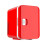 Small Fridge 6L Capacity Car Use Beverages Refrigerator-Red 1