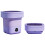 Portable Foldable Mini Washing Machine Automatic-Purple 1