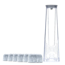 Filtres à eau, 6 pièces, dosettes de filtre à café, pièce de
