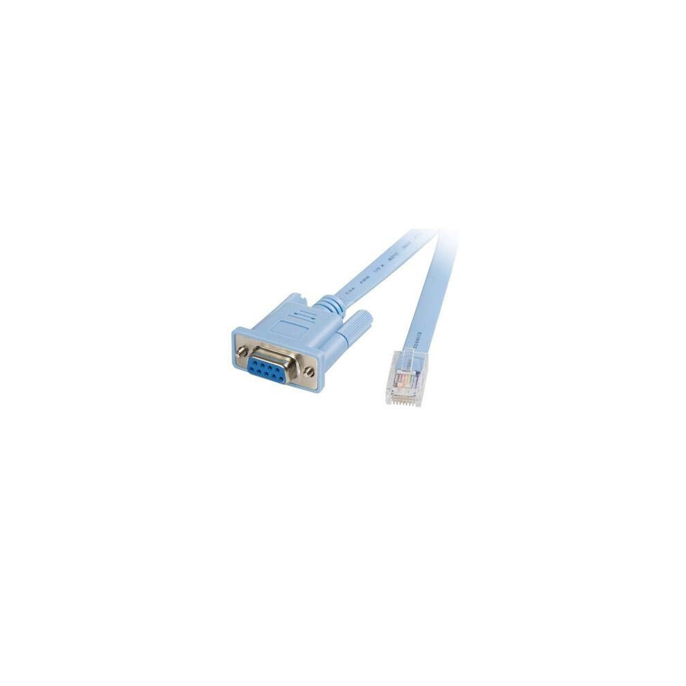 Startech 6' Rj45 To Db9 Router Cable 9365049408141