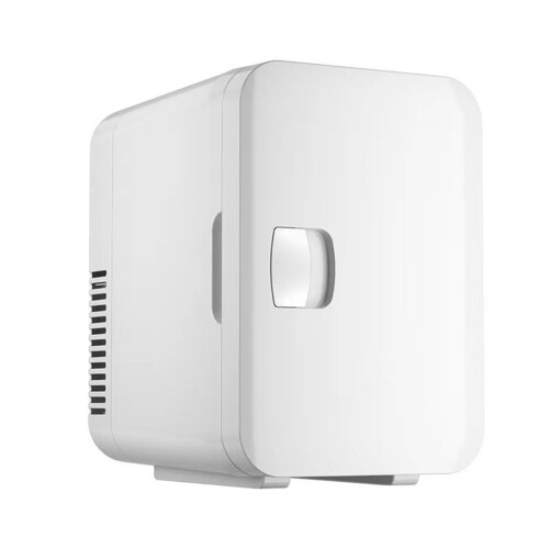 Portable 6L Refrigerator Small Cooling Device Suitable-White