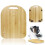 Gliding Pad Appliance Sliders Houtstructuur Geschikt voor 4