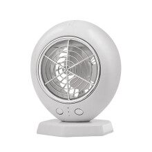 Mini Super Silent Fan Usb Rechargeable Air Cooler Desktop Humidifier Fan 3 Gear