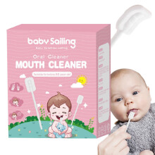 Baby Tongue Cleaner, Portable Oral Tongue Gauze Gum Cleaner for Tongue, Mouth, and Dental Care