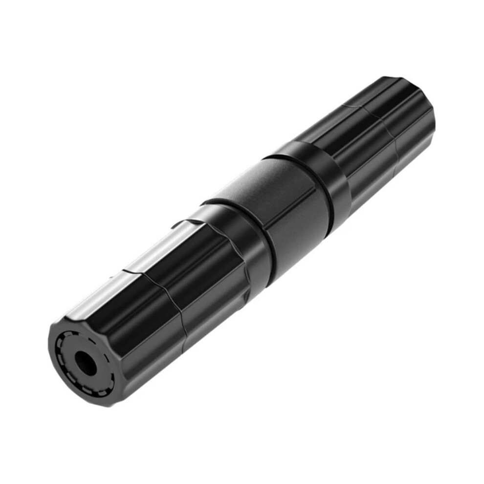 Rj45 Ip67 Ethernet Cable Connector Straight-Through Header Outdoor Broadband Cable Extender(Black) Black 9426802954579