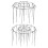 Detachable Vertical Skewer Holder Barbecue-Includes 24 needles 2