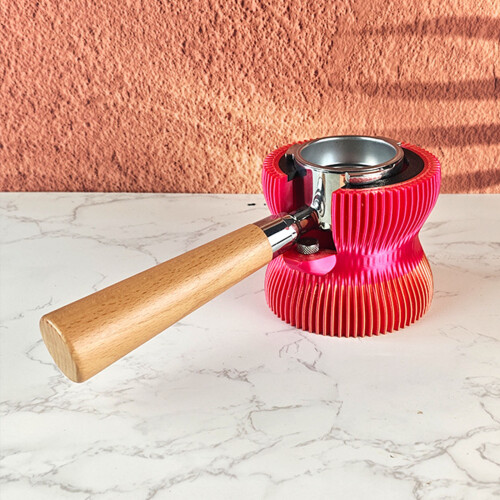 High Strength Coffee Tamper Base Espresso Tamper Holder-Red 2