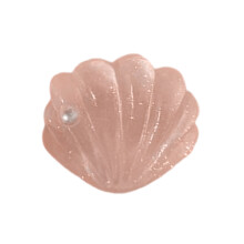 Épingle à cheveux d'inspiration marine à la mode-Rose coquille