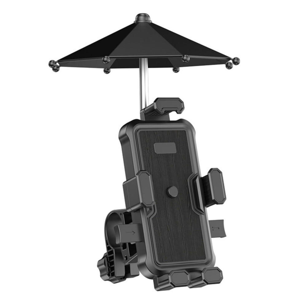 Phone Holder 360 Degree Rotating Handlebar/Rearview Mount Phone Cradles Scooter Bike 9365049408875