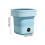 Portable Automatic Washer Foldable Washing-Light Green 4