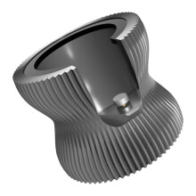 Coffee Tamper Station with Support Easy-Black Silver Knight