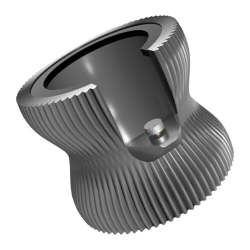 Coffee Tamper Station with Support Easy-Black Silver Knight