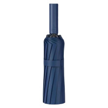 Folding Umbrella Automatic Open Close Windproof-Navy blue