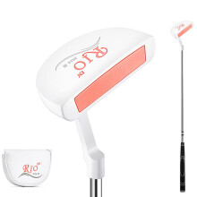 Golf Lady Putter with Grooved Hitting Face Design and Headcover