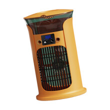Desktop luchtkoelventilator, draagbaar USB-opladen met 3-Geel