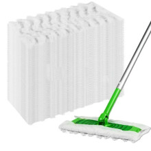 Recharges de lingettes jetables pour balai Swiffer, lingettes ultra-épaisses à double épaisseur, chiffon de balayage à sec ultra-résistant pour