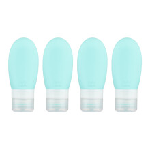 Buidéal Taistil Silicone In-athlíonta, Riachtanach Taistil, Sábháilte agus Éasca le hÚsáid, Ábhair Iontaofa, Cruthúnas Sceite Iniompartha,