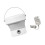 Underwear Socks Folding Washer Foldable Washing-White US 1
