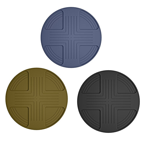 Tapis de four résistant à la chaleur, coussin-Gris bleu 1