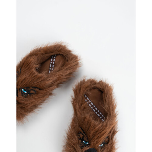 Star Wars (7-8 UK) Star Wars Mule Slippers (Mens Brown) 2