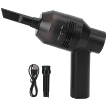 Mini aspirateur portable sans fil - Aspiration puissante pour clavier, kit de nettoyage d'ordinateur portable, filtre détachable pour un nettoyage